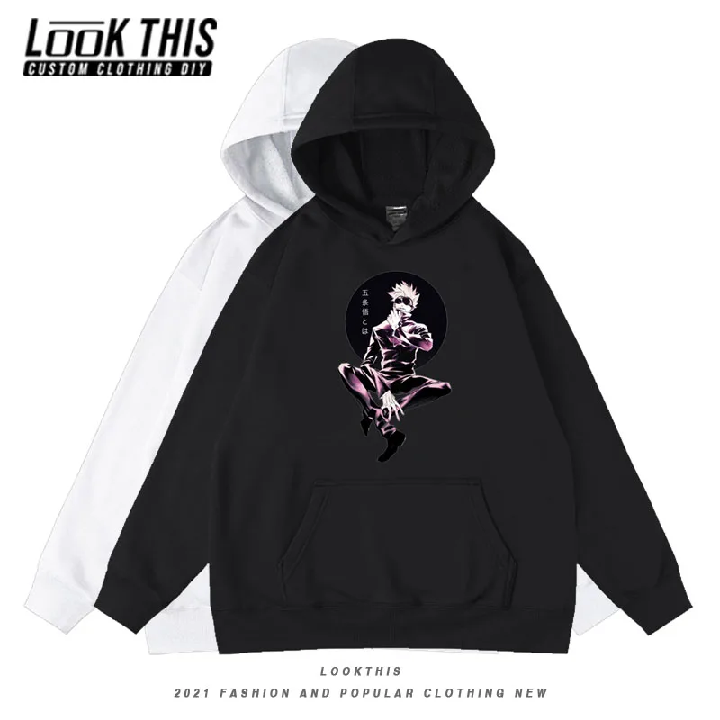 

Jujutsu Kaisen Japan Animation Print Teens Hoodie Hooded Kids Hoodies Streetwear Manga Clothing for Boy Sweatshirt Pullover Tops