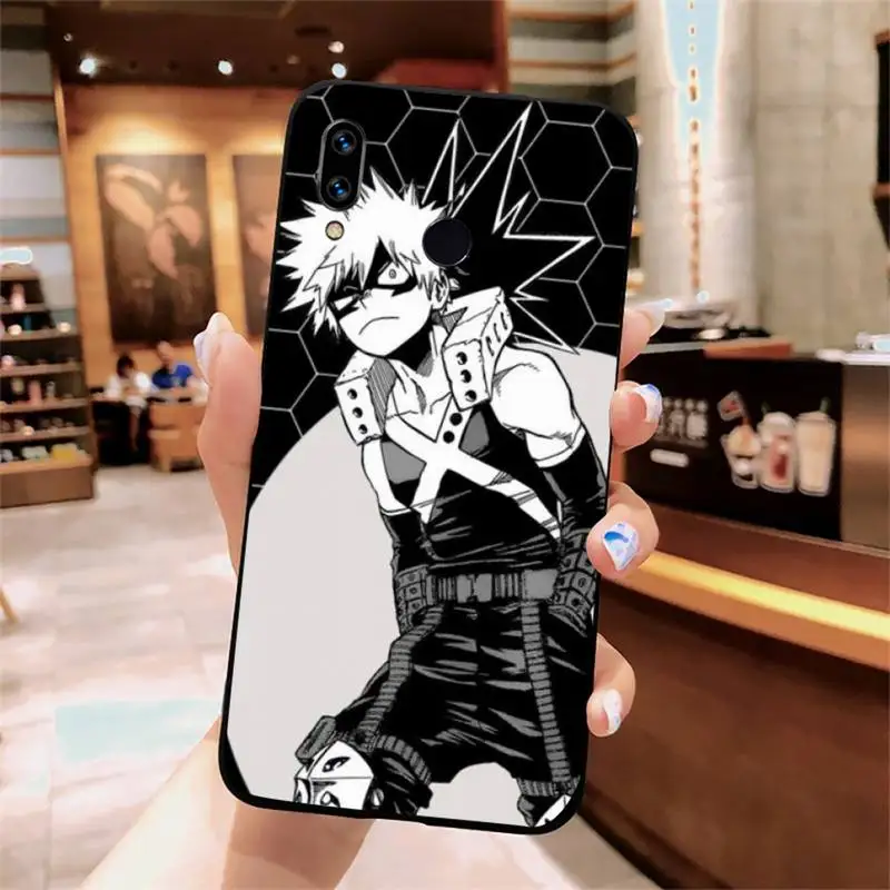 

My hero academia Japan anime Phone Case For Xiaomi Redmi note 7 8 9 t k30 max3 9 s 10 pro lite