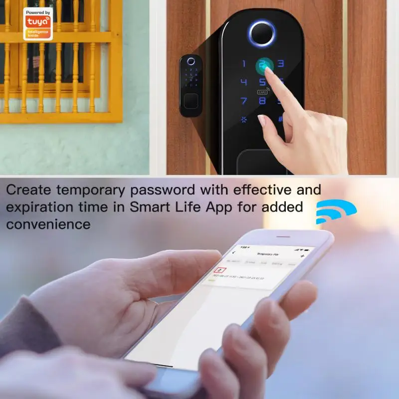 Умный дверной замок R5 Tuya WIFI умный совместимый с приложением Smart Home