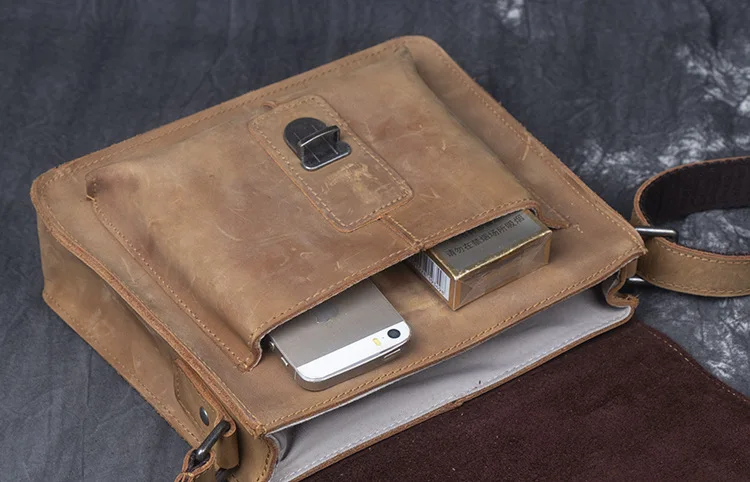 Новинка оптовая продажа первый слой кожаная мужская сумка crazy horse женская