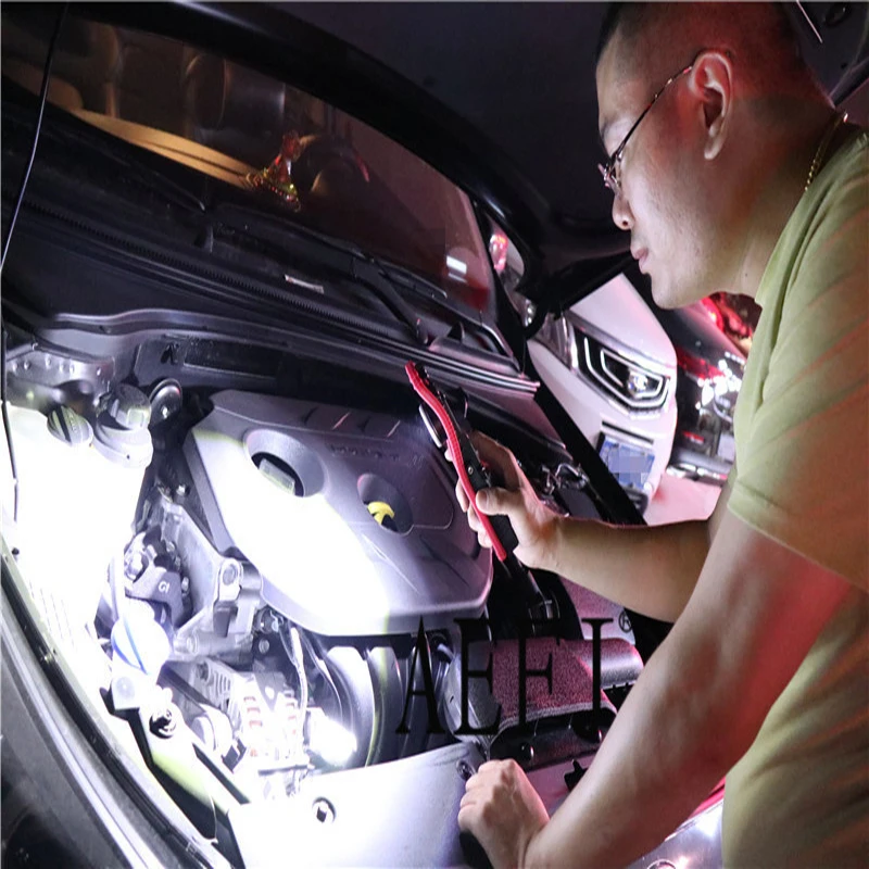 

LED Portable Flashlight Work Light Torch USB Rechargeable Magnetic COB Hanging Hook Lamp For Outdoor Camping