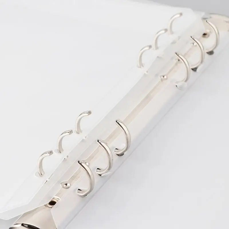 

1 Set Transparent Loose Binder Leaf A5 Size Inner Page Cover Notebook Diary Planner Office Supplies