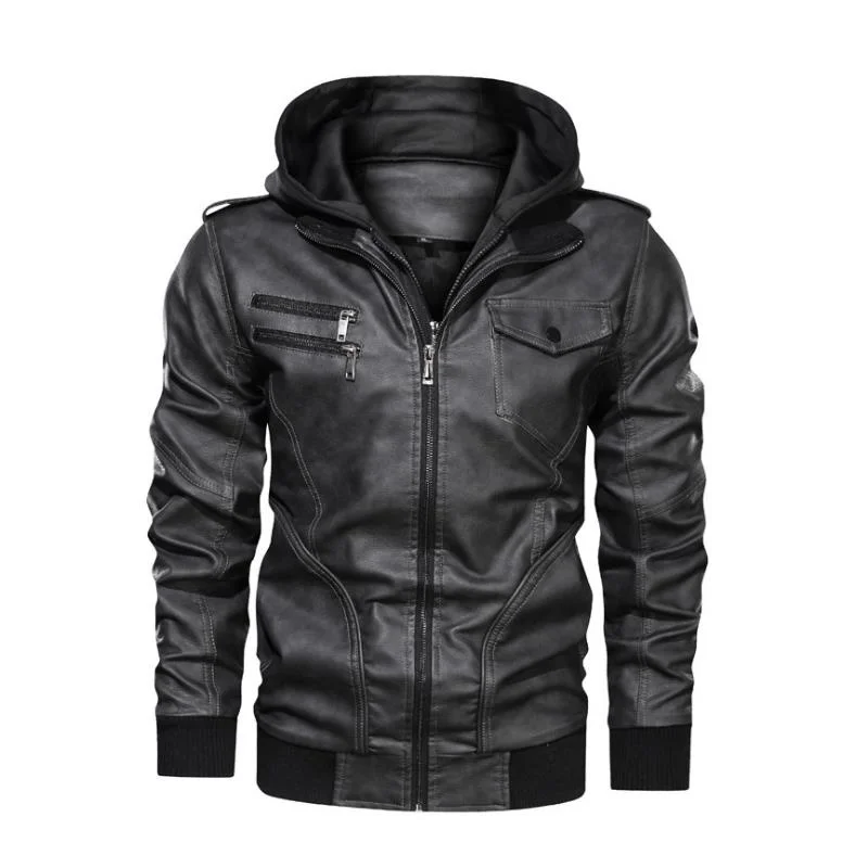 

Mountainskin New Men's Leather Jackets Autumn Casual Motorcycle PU Jacket Biker Leather Coats Brand Clothing EU Size LM015
