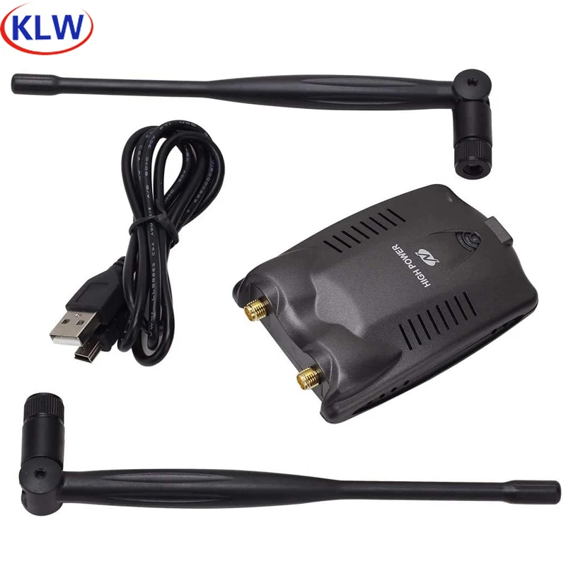 Adaptador de Rede sem Fio N9100 para Beini Decodificador Alta Potência 3000mw Antena Dupla Placas de rede
