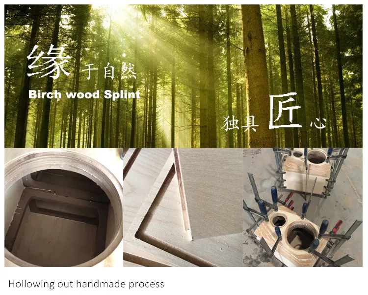 6.5'' / 8 '' inch multilayer solid wood splint empty speaker cabinet bookshelf speaker shell classic corner-cut type 2PCS