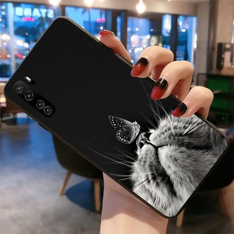 

Cute animal cat Phone Case For Huawei Nova 6se 7 7pro 7se honor 7A 8A 7C 9C Play