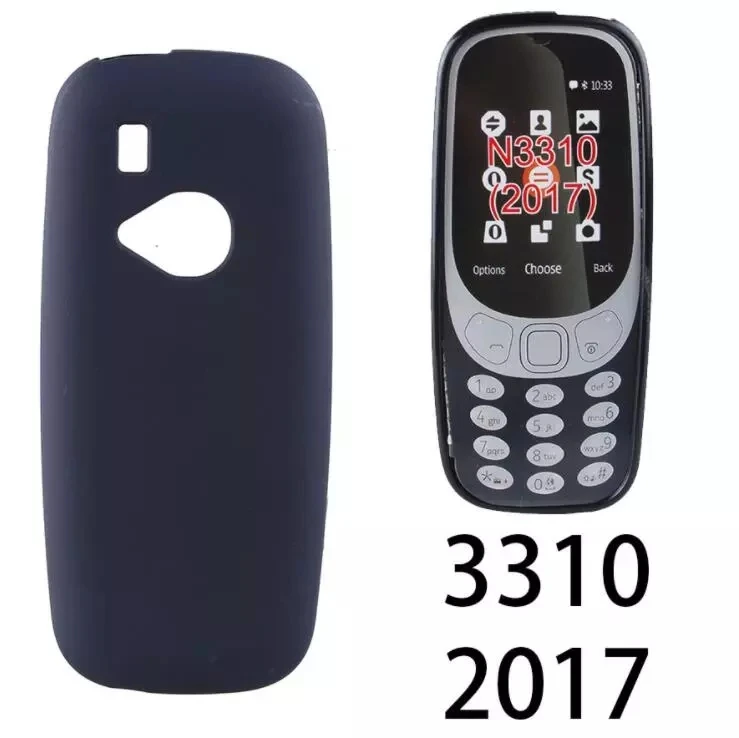 

Soft Case for Nokia 3310 3G TA-1022 TPU Case for Nokia 3310 2017 Pudding Anti Skid for Nokia 3310 2017 Silicone Back Cover