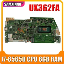AKemy UX362FA original mainboard I7-8565U CPU 8GB RAM For ASUS UX362FA-EL142T ZenBook Flip UX362 laptop mainboard motherboard
