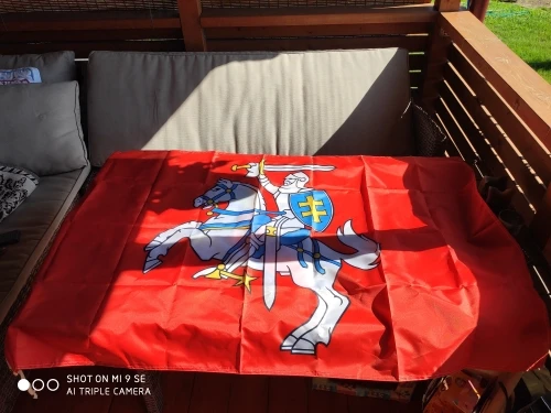 Литовский флаг, литовский флаг Ensign, 3X5ft, полиэстеровый баннер, летающий, 150*90 см, пользовательский флаг для улицы
