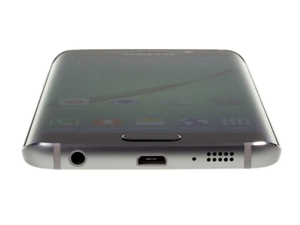 Разблокированный телефон samsung Galaxy S6 edge G925F LTE Восьмиядерный 5,1 дюймов NFC 3 Гб ram 32 Гб rom отпечаток пальца