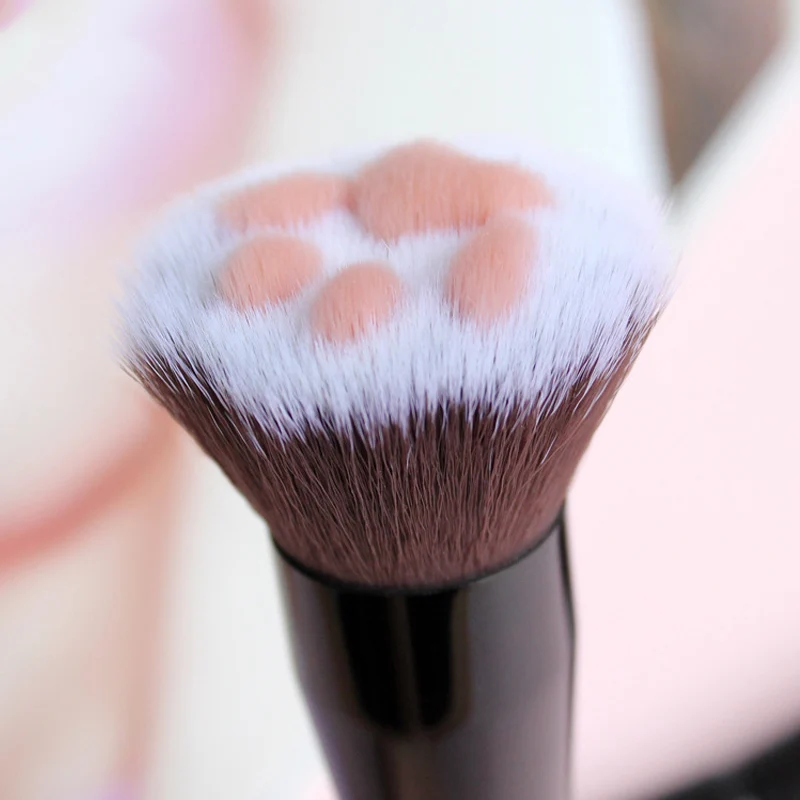 Новая Кисть для макияжа Милая кошачья коготь многофункциональная тени век