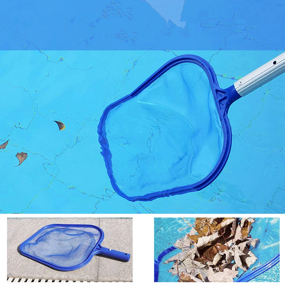 

Бассейн лист грабли Сетки Скиммер чистый чистящий инструмент бассейн отделитель листьев Чистая Прямая поставка