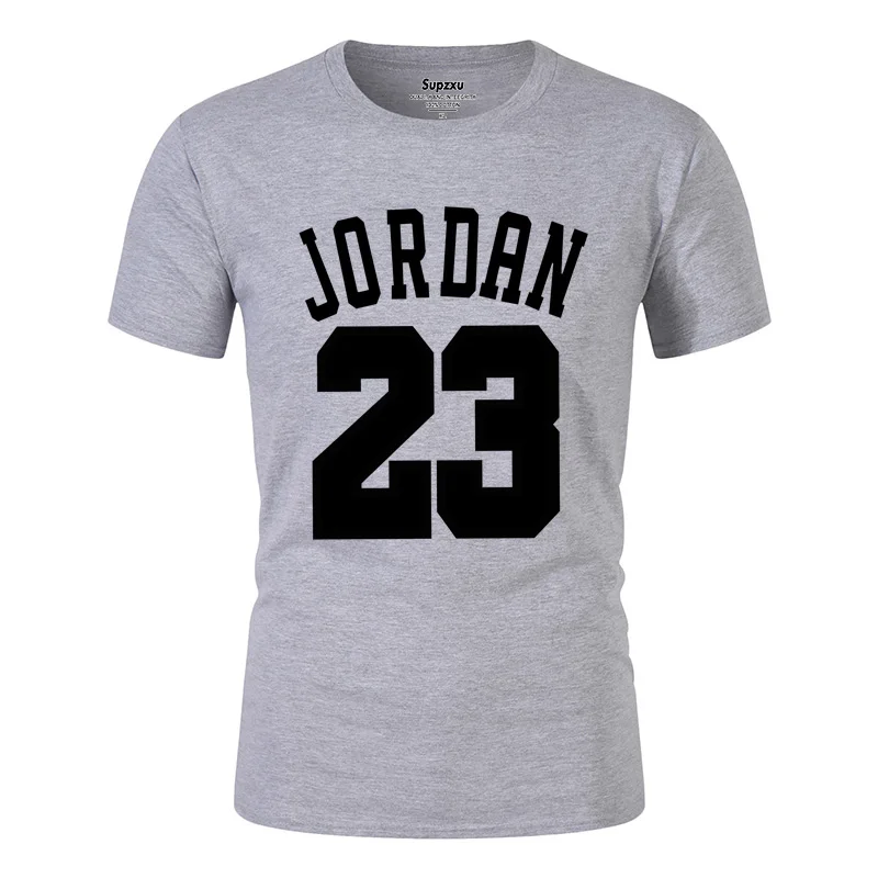 

Mens Cotton O-Neck Tshirt Summer Casual Tshirt Loose O-Neck Tshirt Fashion Tshirt For Men 2020 New Jordan 23