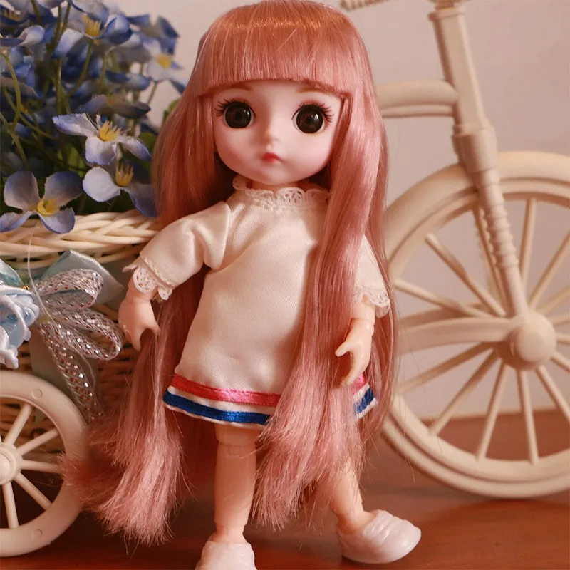 Кукла JULY'S SONG 16 см с одеждой игрушки для девочек сопровождающая спящей кукла