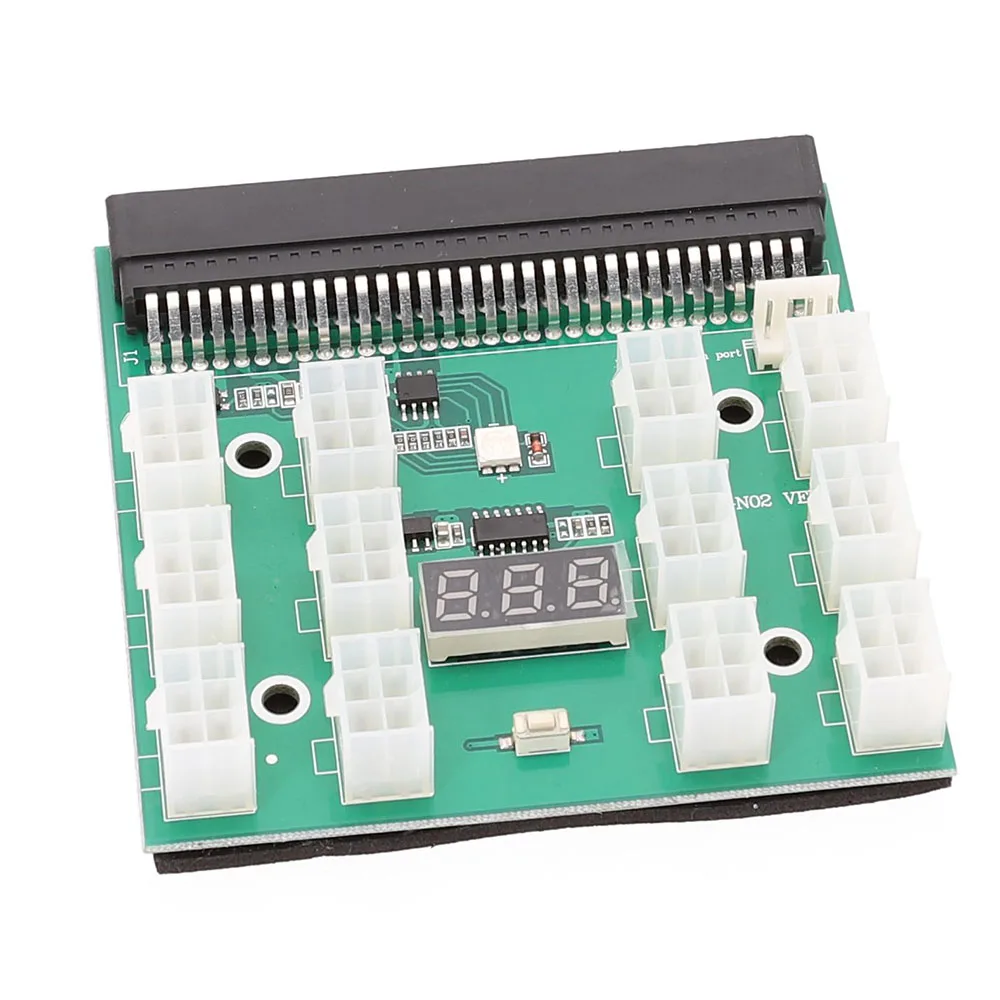 Блок питания PCI E 12В 64 контактный к 12x 6Pin серверный адаптер разделочная плата для HP