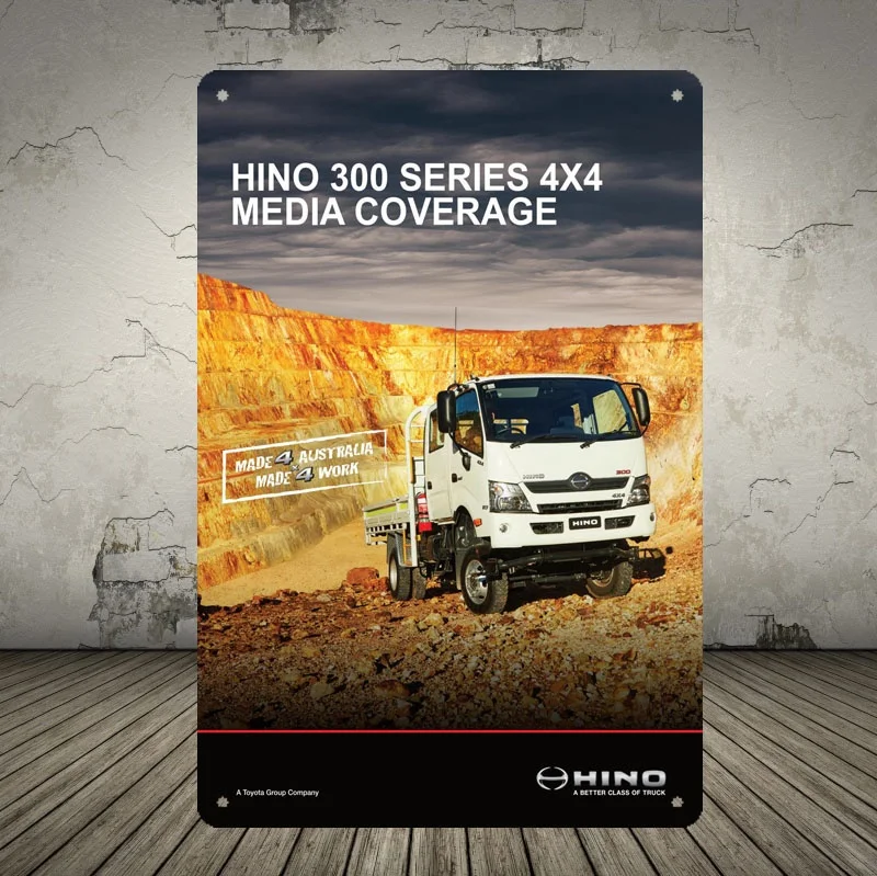 

HINO Vintage Tin Signs Metal Poster Garage Shop Home Wall Decoration Metal Sign Wall Poster Wall Home Decora