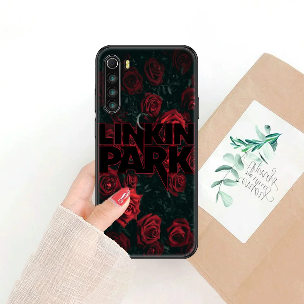 

linkin Rock park band Phone case For Xiaomi Redmi Note 7 7A 8 8T 9 9A 9S 10 K30 Pro Ultra black tpu Etui art back fashion