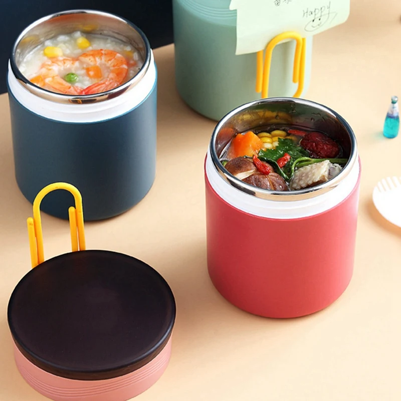 2 шт. Герметичный Термос из нержавеющей стали 450 мл | Дом и сад