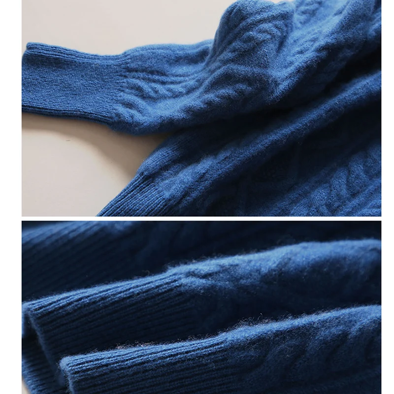 

2021 Spring new Casual Hooded Sweater Soft warm girly off-white Pullover Sweater loose Thick wool Long-sleeved Sweater women