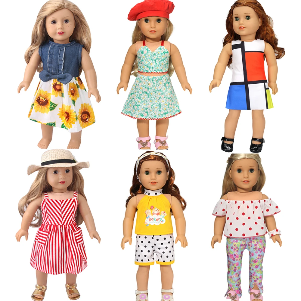 Fits 43-45cm American Doll Toys New Born Doll Accessories Fa