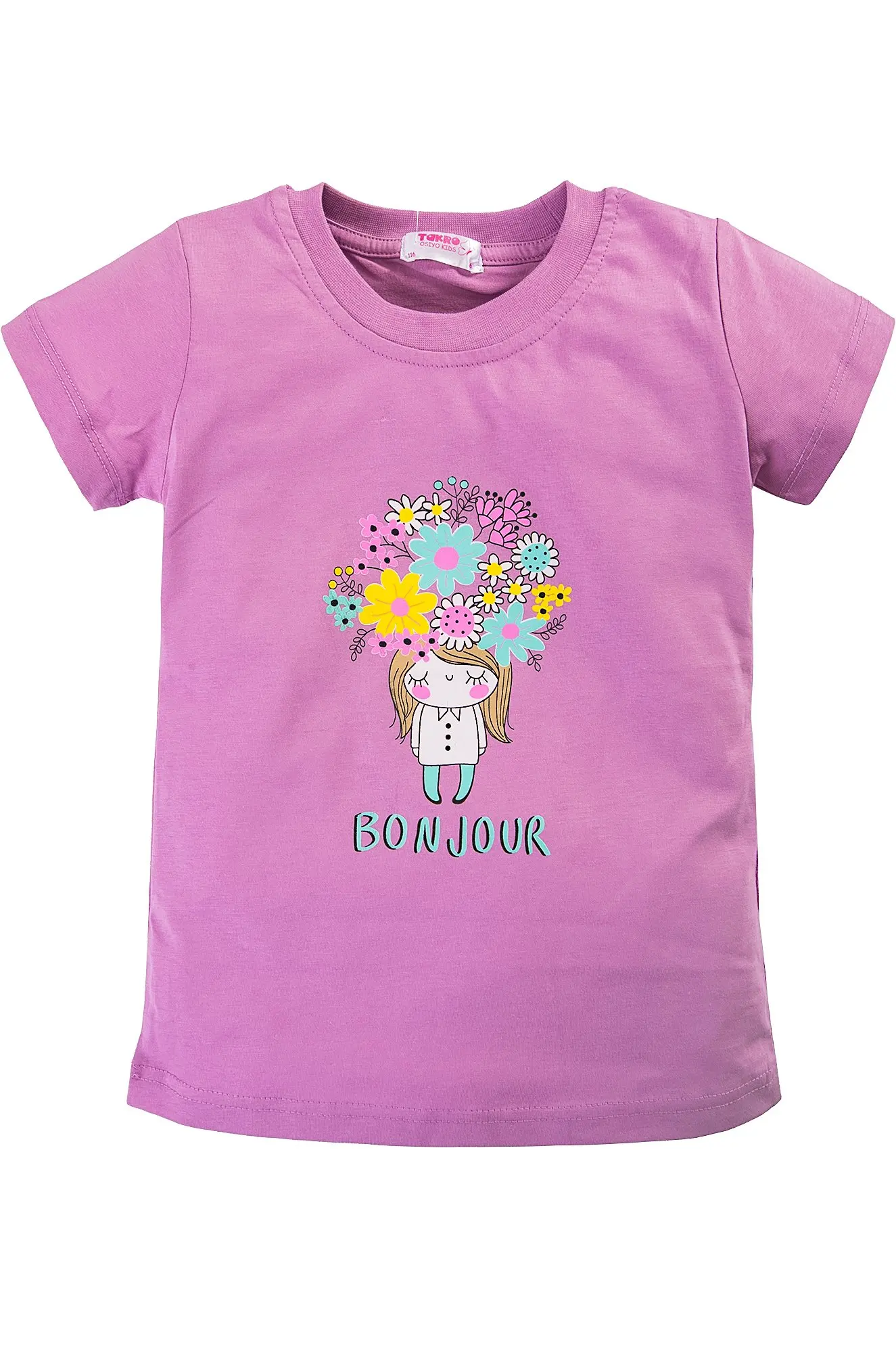 Футболка для девочки Bonjour