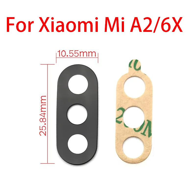 Стеклянный объектив задней камеры с наклейкой для Xiaomi Redmi Note 10Pro 9TMi 10T 11 LIte Ultra Mi