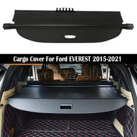 Car Rear Cargo Cover For Ford EVEREST 2015-2021 privacy Trunk Screen Security Shield shade Auto Accessories