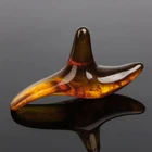 Янтарная Смола воск Треугольники ног массажер для ног гуаша иглоукалывание инструмент шиацу