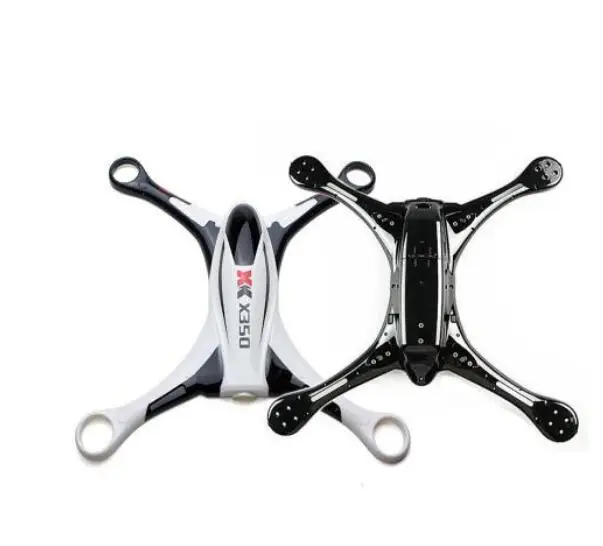 Wltoys XK X350 RC Квадрокоптер запасные части лопасти двигателя ESC винт посадочный корпус светильник плата питания F светильник пульт дистанционного управления и т. д - Цвет: 1set shell