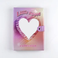 love heart polaroid photo album photocard holder 3 inch star collection photo sticker diy korea mini instax film album book