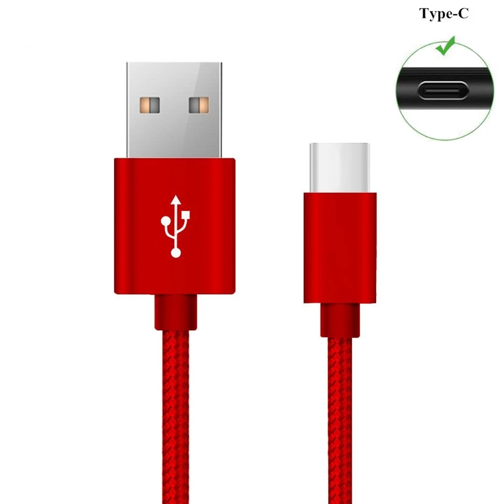 USB кабель для Samsung A70/A60/A50/A40/A30/A20 Type C 2 4 А Huawei P30 Pro P20 Lite Mate 20 быстрая зарядка телефона