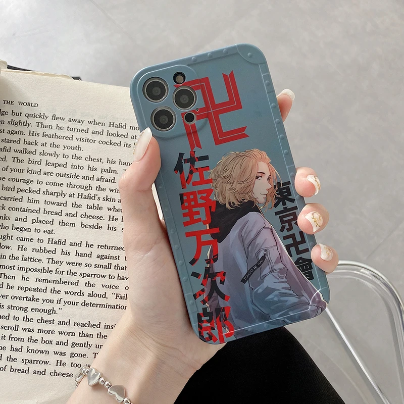 

Cool Japan Anime Tokyo Revengers Avengers Phone Case For iPhone 13 12 11 Pro Max X Xs Max Xr 7 8 Plus Cases Cute Soft Cover