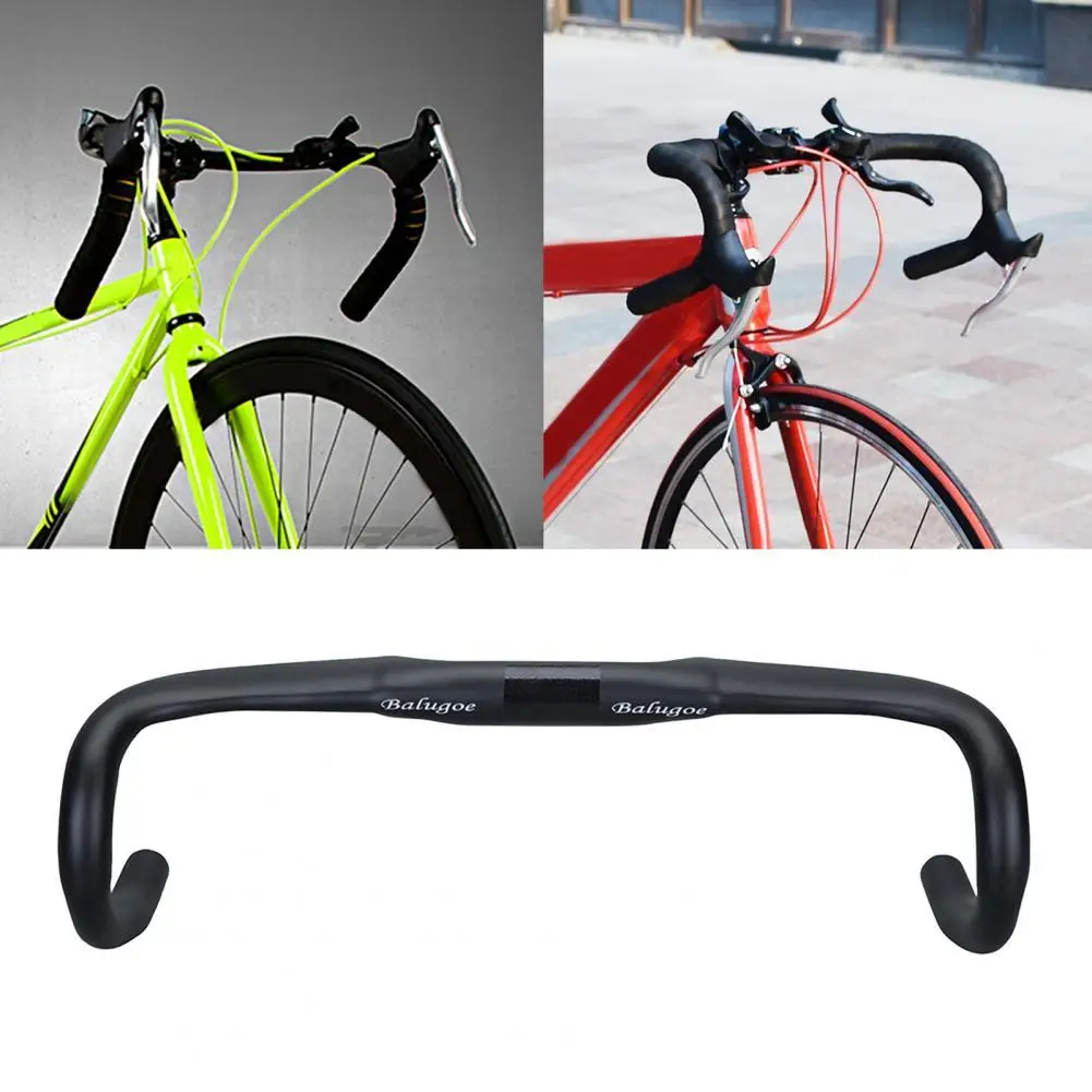 

BALUGOE Carbon Fiber Road Bicylce Handlebar 31.8mm Drop Bar 400/420/440mm Road Bike Carbon Handlebar Cycling Bent Bars