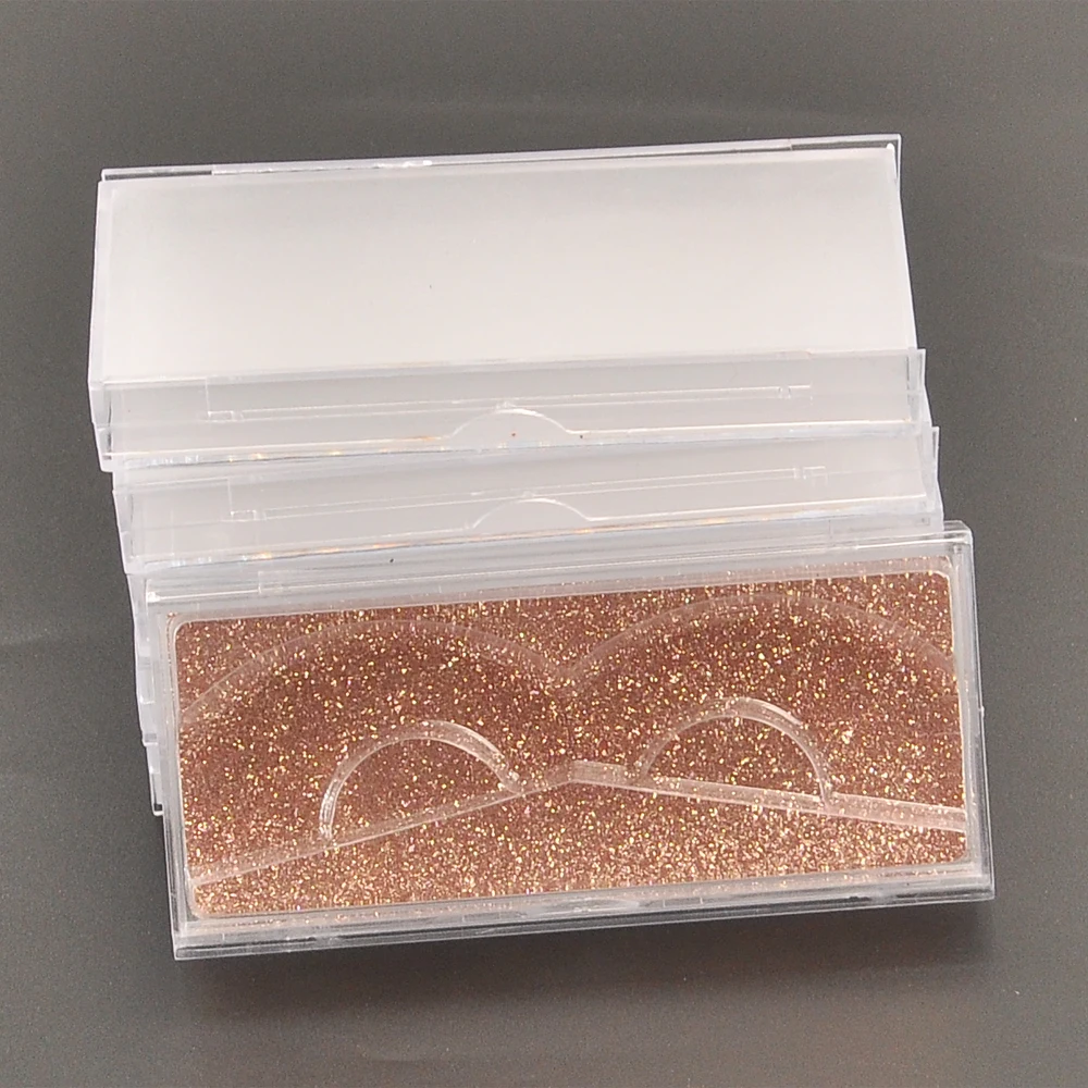 

Wholesale Eyelash Packaging Box Lash Boxes Package Custom Plastic Drawer Glitter Red Mink Lashes Makeup Storage Case Vendors