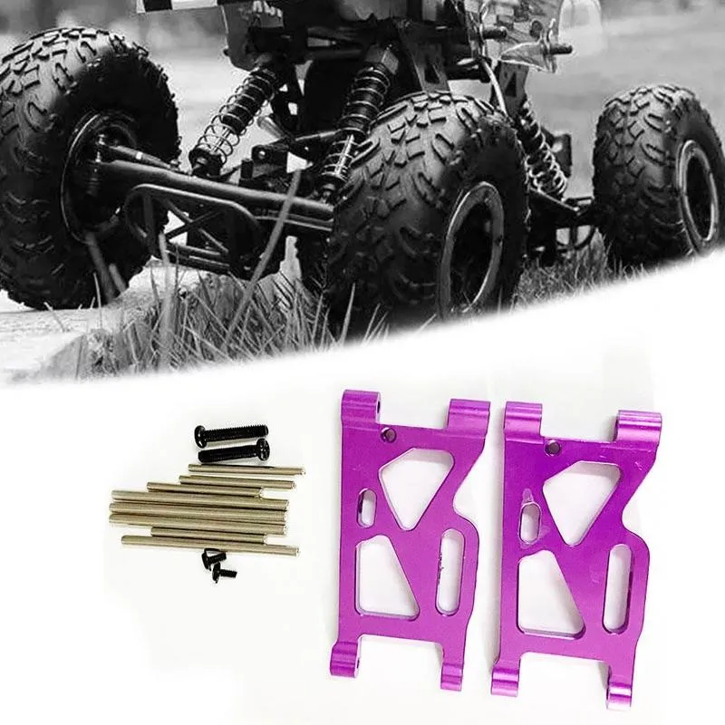 

Weili Remote Control Car 124019 Metal Front Swing Arm Purple For 1/12 1/14 Wltoys 124018 124019 144001 Rc Car Upgrade Accessorie