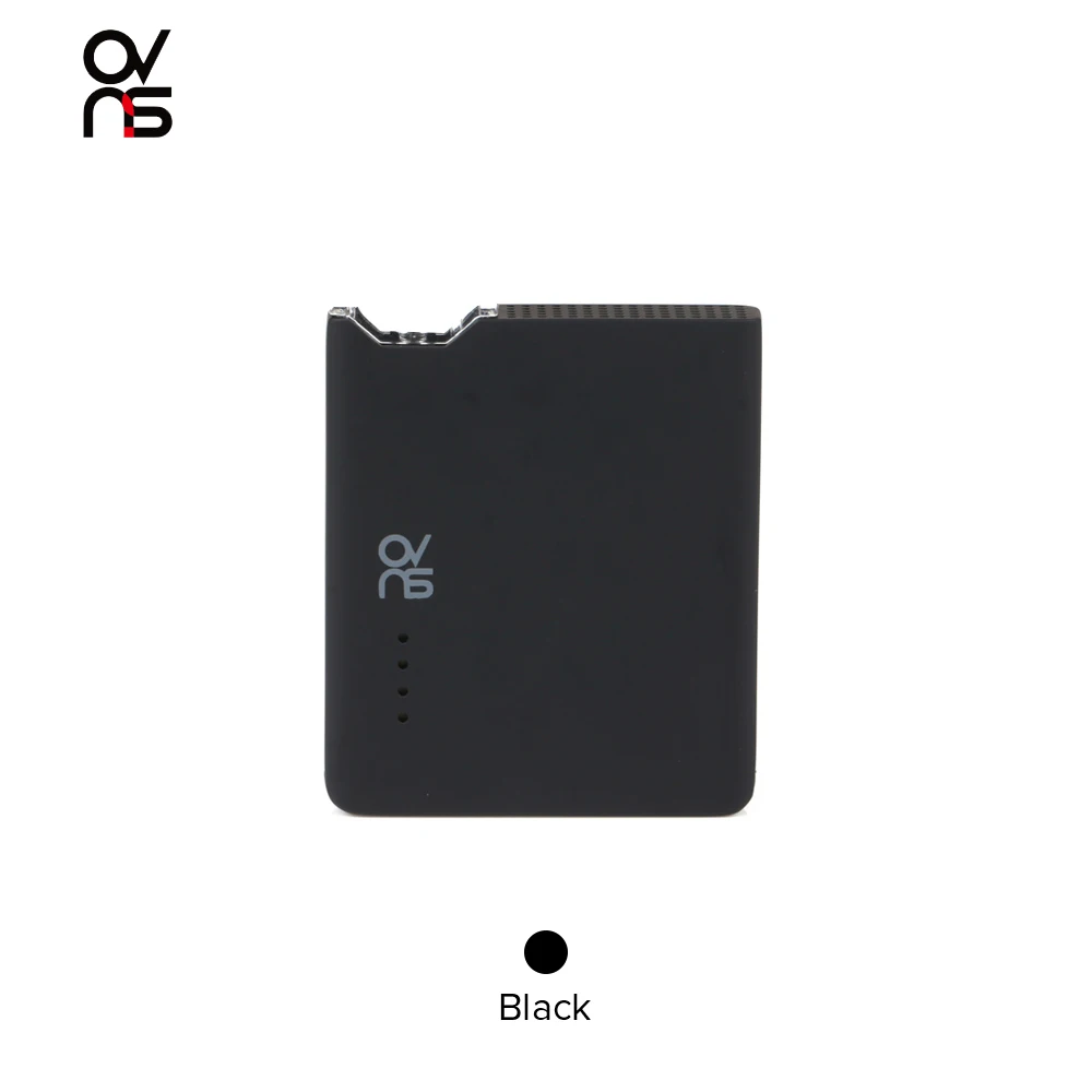 Черный Ovns JC01 мод Vape 400 мАч встроенный аккумулятор совместим с жидкими стручками и Jul стручками электронной сигареты - Цвет: Черный