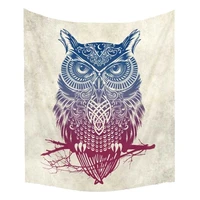 cammitever feather indian wall owl deer decor beach towel tapestry wall hanging forest home yoga mat color bedspread