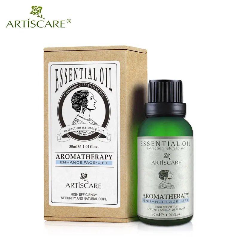 ARTISCARE 30 мл натуральные эфирные масла для лифтинга лица массажер сжигатель жира и