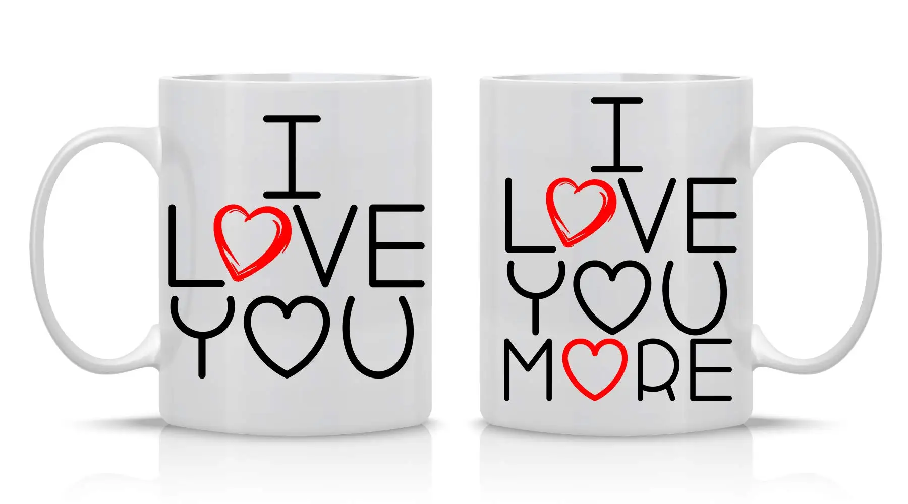 

Gifts For Valentine's Day Ceramic Mug Christmas Gifts For Mom And Dad Coffee Cups Mug With Lettering Porcelain Coffee Mugs Cup