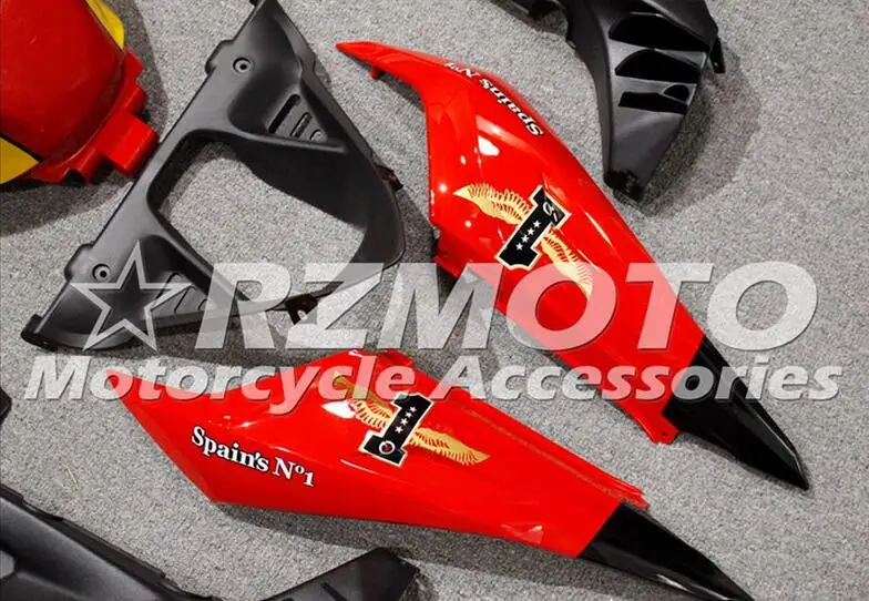 

4Gifts New ABS Injection Fairing Kit Fit for Aprilia RS125 06 07 08 09 10 11 RS4 RSV 125 2006 2011 Fairings set Custom Red