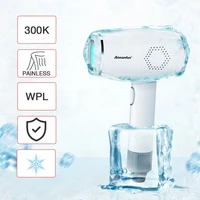 300k ipl hair removal ice cold laser epilator painless permanent trimmer anderarm bikini face hair cleaning electric depilador