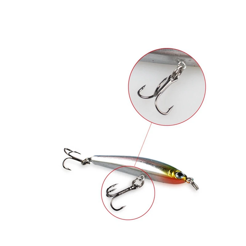 

5Pcs/lot Vib Fishing Lures 3.5G 5Cm Wobbler Spinners Fly Fishing Baits Jigging Peche Leurre Minnow Hard Lure with Box