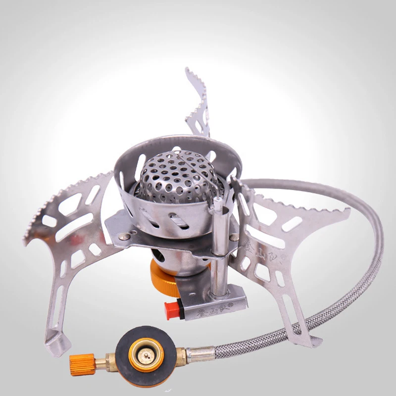 

Складная газовая мини-горелка для приготовления пищи на природе