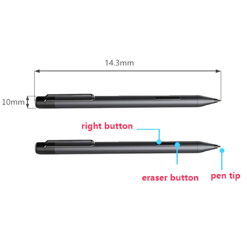 4096 высокое качество емкостный сенсорный стилус карандаш для поверхности 3 Pro 4 5 6 Go