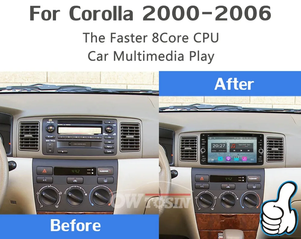 5 USB порт PX6/Восьмиядерный Android 9,0 автомобильный DVD для Toyota Kluger Allion Celica Yaris 2009 Alphard Land Cruiser 100 4500 Автомагнитола