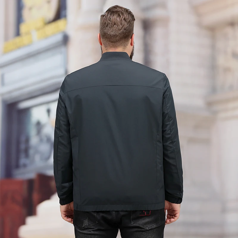 Новинка большого размера плюс 8XL 7XL 6XL 5XL мужские весенние и осенние куртки пальто