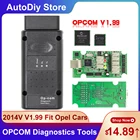OPCOM V1.99 FT232RQ 2014V Diagnotsic инструменты кабель для Opel Все модели автомобилей CAN-BUS OP-COM полный считыватель кодов ошибок