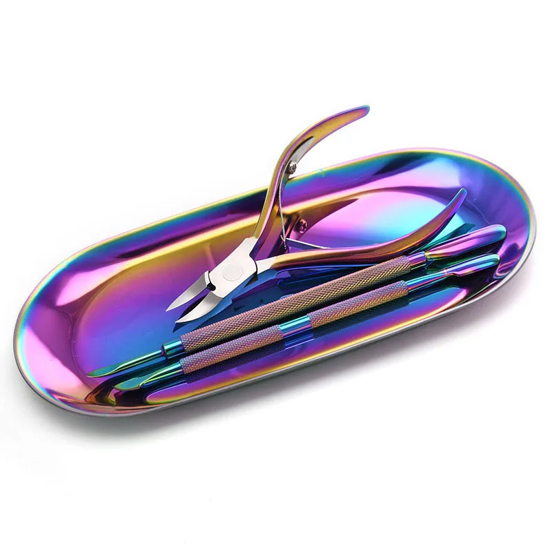 

Nail Care Kit - 5 in 1 Manicure Set - Cuticle Nipper Cuticle Cutter and Cuticle Scrapper Nail Tools