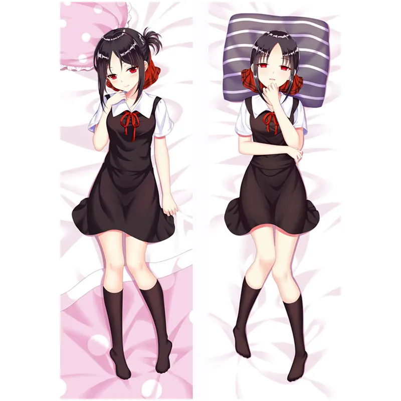 

Anime Kaguya-sama Love Is War Cosplay Hugging Body Pillow Cover Case Shinomiya Kaguya 3D Two-Side Girl pillowcases