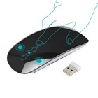 2,4G Беспроводной мышь ультра-тонкий сенсорный эргономичный Magic sem FIO 1200 Точек на дюйм Портативный оптический офис Портативный мыши для Apple Mac ноутбука